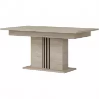 Stôl Rozk Mati St12 Dub Crem/Čierna