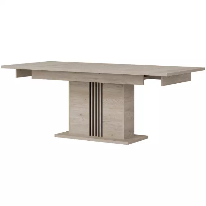 Stôl Rozk Mati St12 Dub Crem/Čierna,2