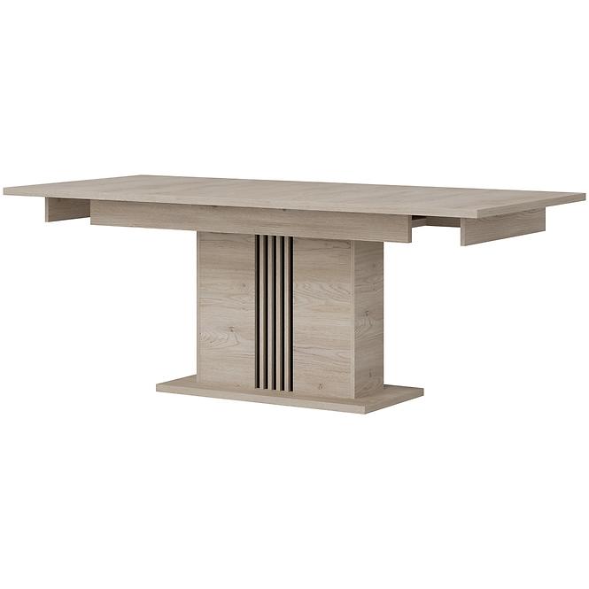 Stôl Rozk Mati St12 Dub Crem/Čierna,2