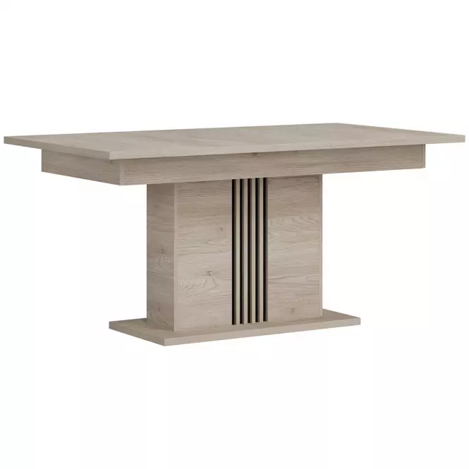 Stôl Rozk Mati St12 Dub Crem/Čierna,4