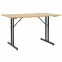 Skladací stôl Marius 9573 120 Cm prírodná/čierna,5