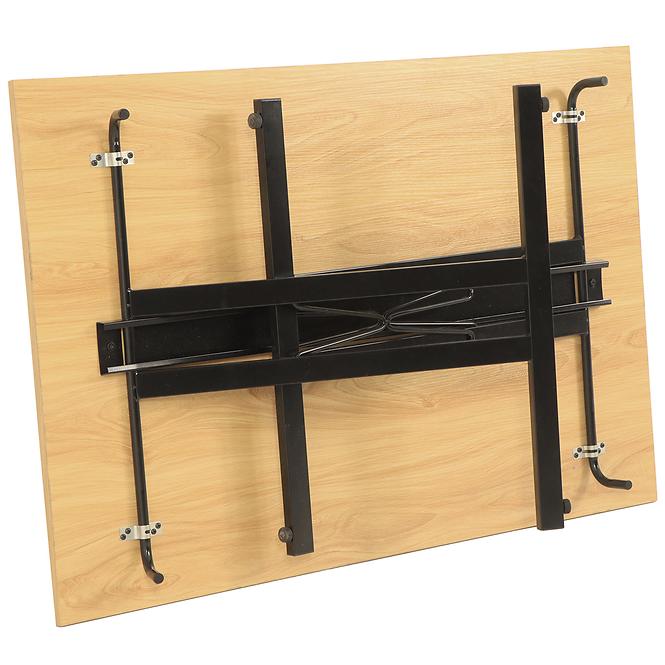 Skladací stôl Marius 9573 120 Cm prírodná/čierna,10