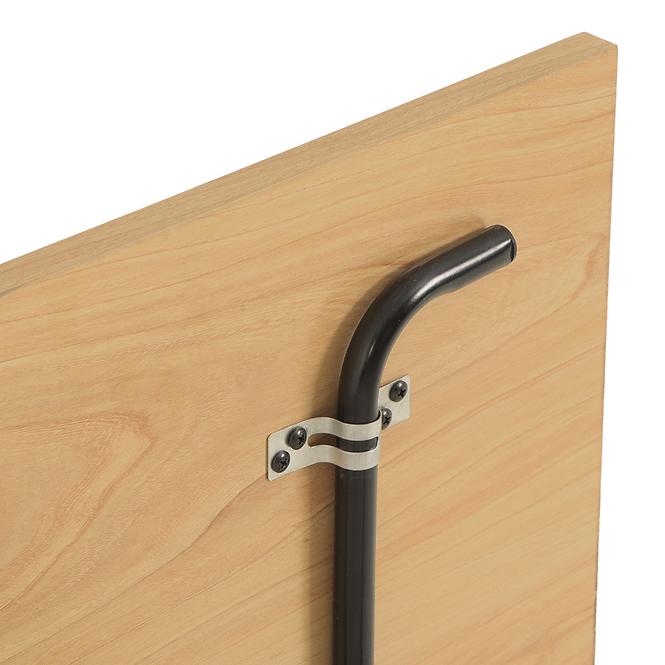 Skladací stôl Marius 9573 120 Cm prírodná/čierna