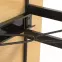 Skladací stôl Marius 9573 150 Cm prírodná/čierna,9