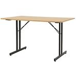Skladací stôl Marius 9573 180 Cm prírodná/čierna