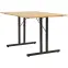 Skladací stôl Marius 9573 180 Cm prírodná/čierna,3