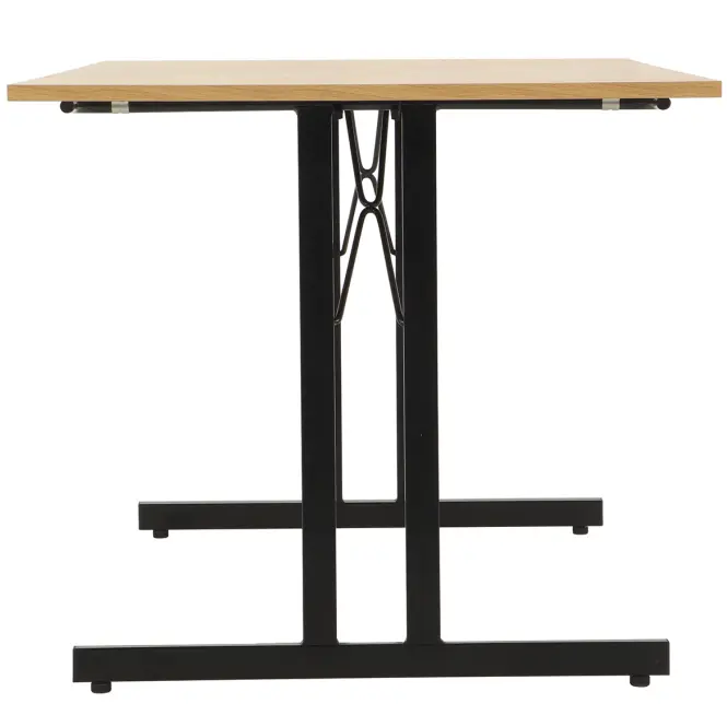 Skladací stôl Marius 9573 180 Cm prírodná/čierna,4