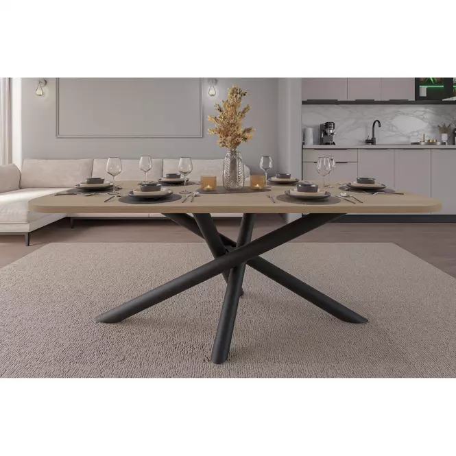 Stôl Oslo 185x90cm Dub Artisan