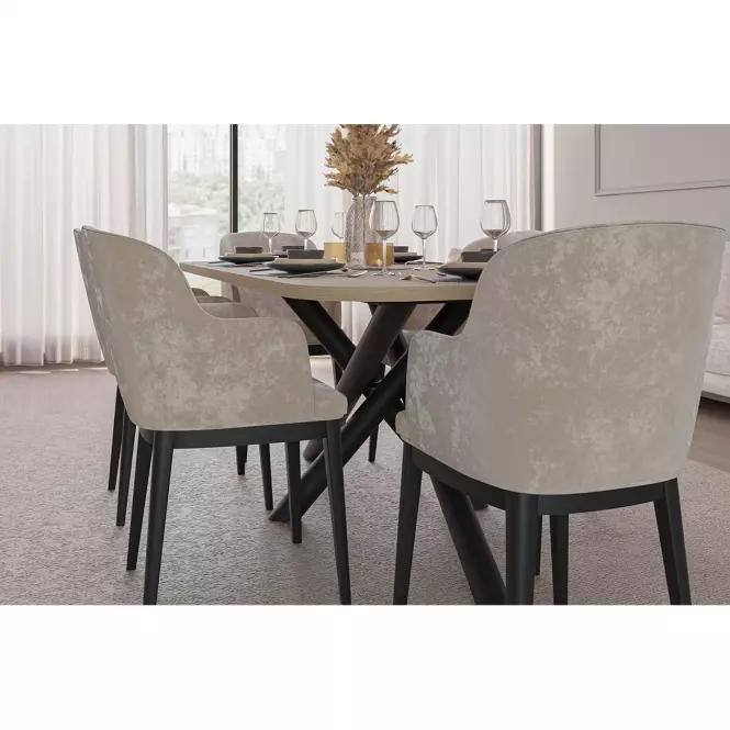 Stôl Oslo 185x90cm Dub Artisan
