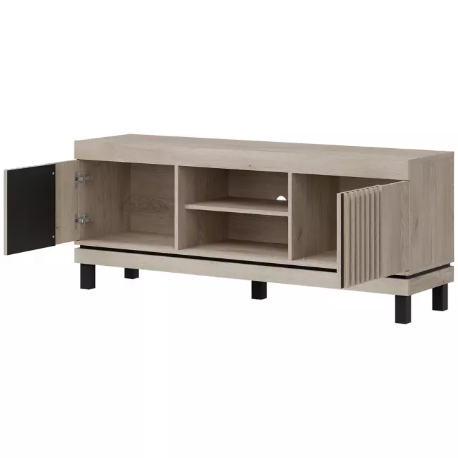 TV stolík Mati Mi01 Dub Crem/Čierna
