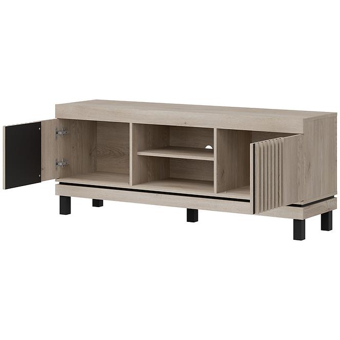 TV stolík Mati Mi01 Dub Crem/Čierna