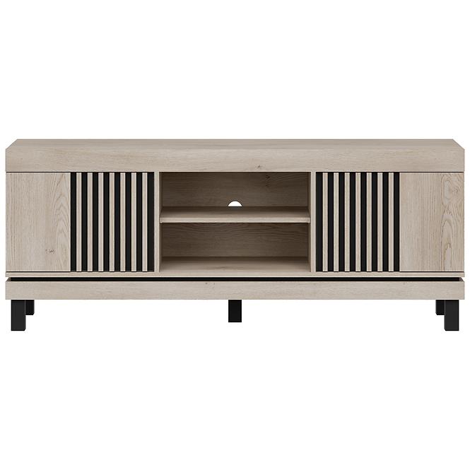 TV stolík Mati Mi01 Dub Crem/Čierna,4