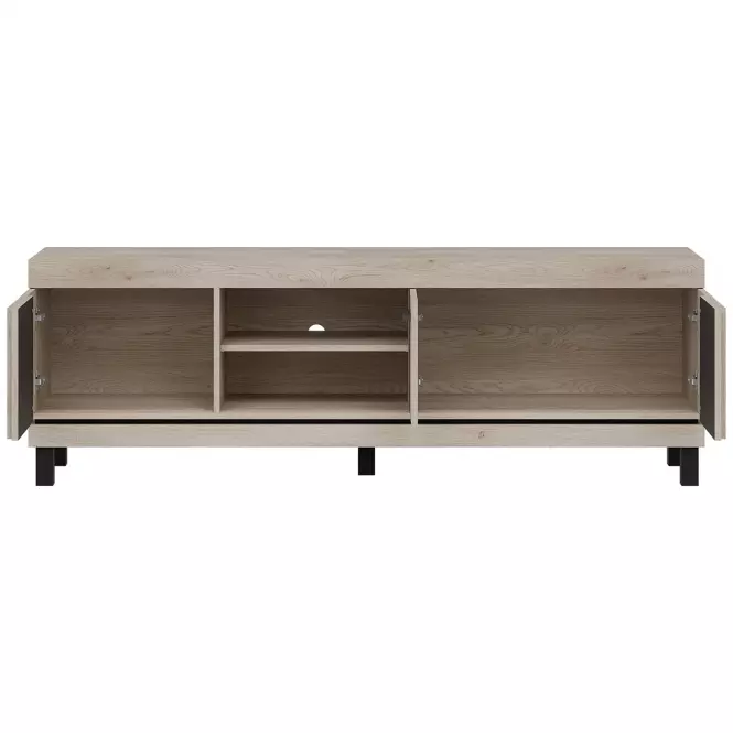 TV stolík Mati Mi02 Dub Crem/Čierna