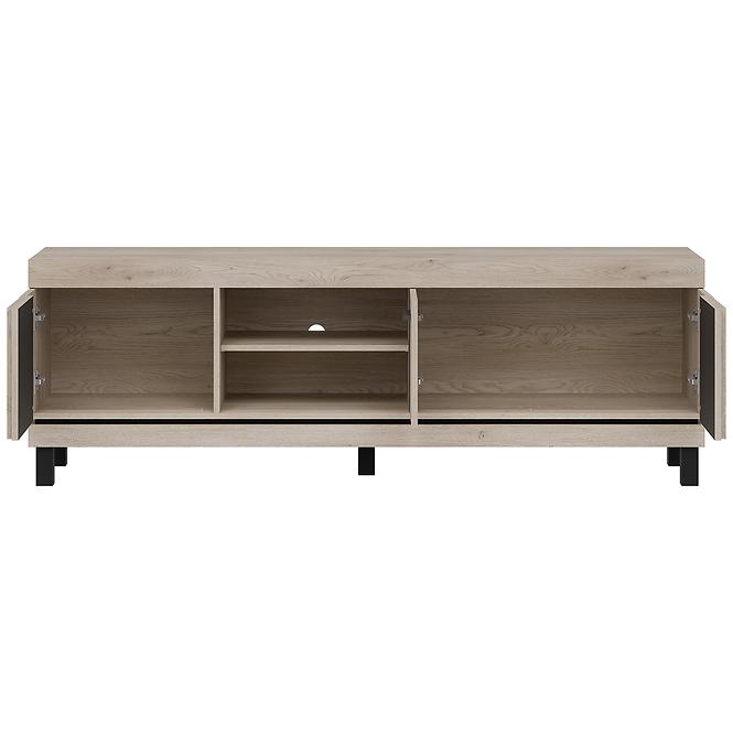 TV stolík Mati Mi02 Dub Crem/Čierna