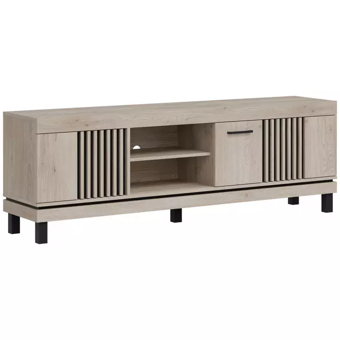 TV stolík Mati Mi02 Dub Crem/Čierna