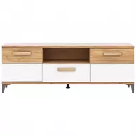 TV stolík Snobi Sb01 Dub Craft/Alpská biela