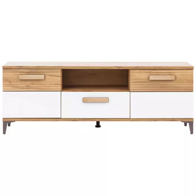 TV stolík Snobi Sb01 Dub Craft/Alpská biela