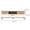 TV stolík Snobi Sb01 Dub Craft/Alpská biela,2