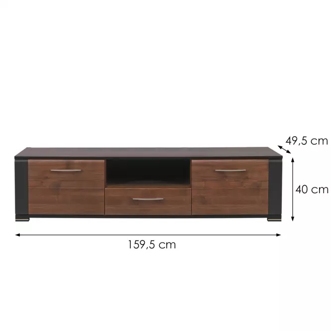 TV stolík Naomi Na-1 Orech/Wenge