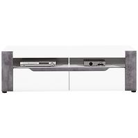TV stolík Brando B01 Biela/Betón