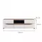 TV stolík Lionel Li01 Dub S./ Biela,2