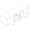 TV stolík Lionel Li01 Dub S./ Biela,3