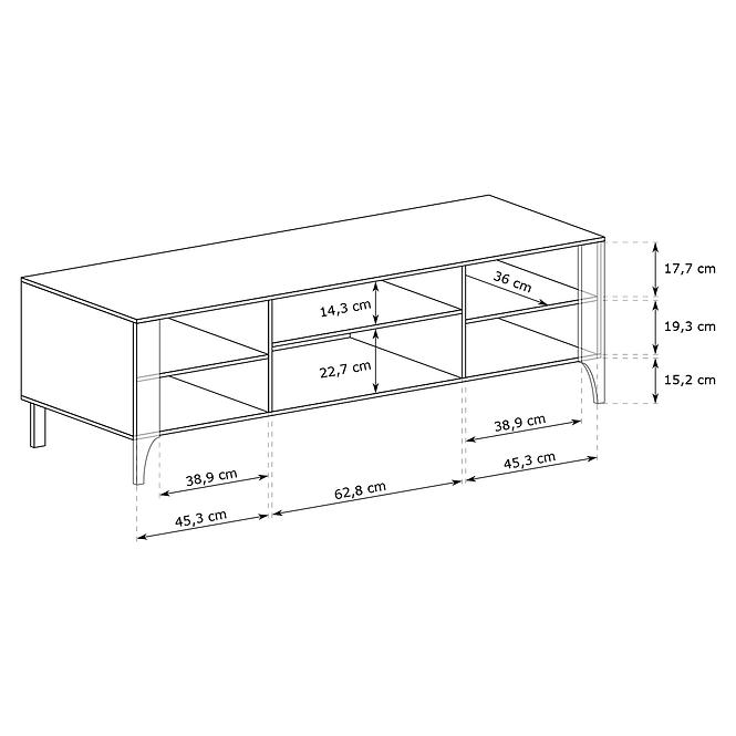 TV stolík Malumi M5 Kašmír,3