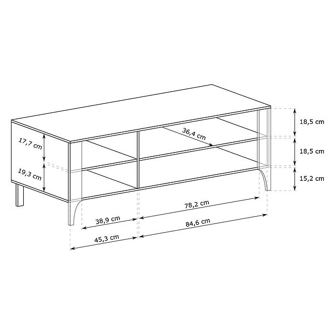 TV stolík Malumi M6 Kašmír,3