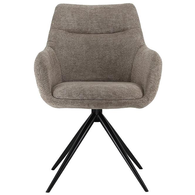Stolička Everly W. Armrest 9590 hnedá