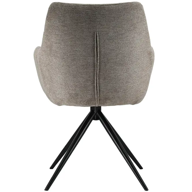 Stolička otočná Everly W. Armrest 9590 hnedá,5