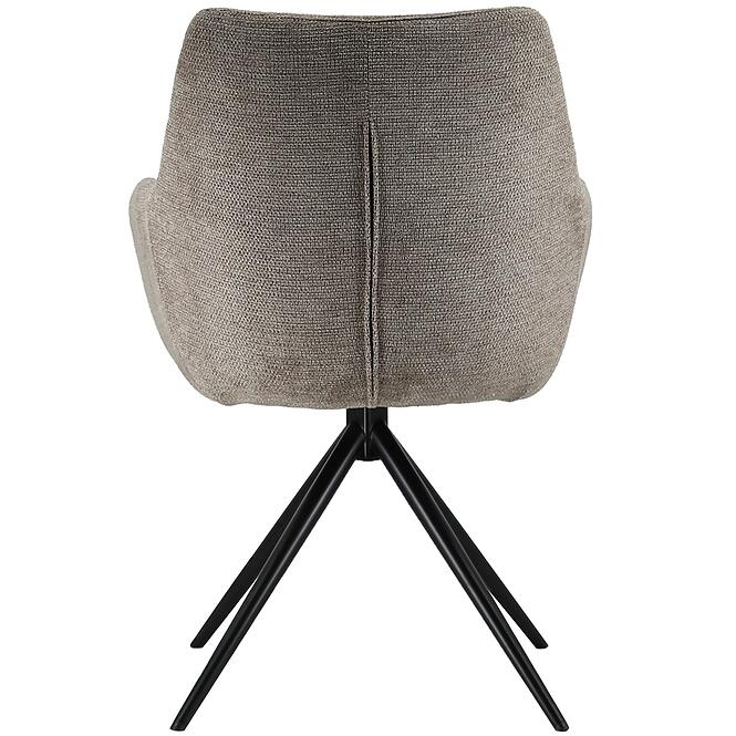 Stolička otočná Everly W. Armrest 9590 hnedá,5