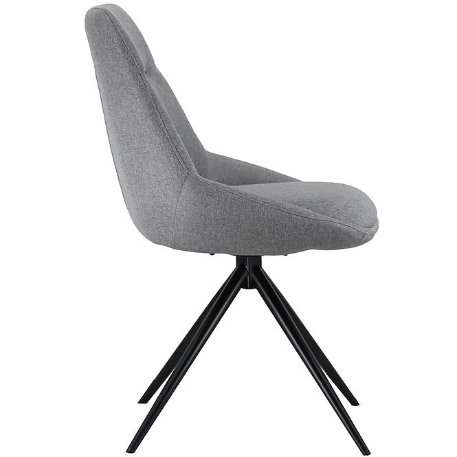 Stolička Everly 9591 sivá