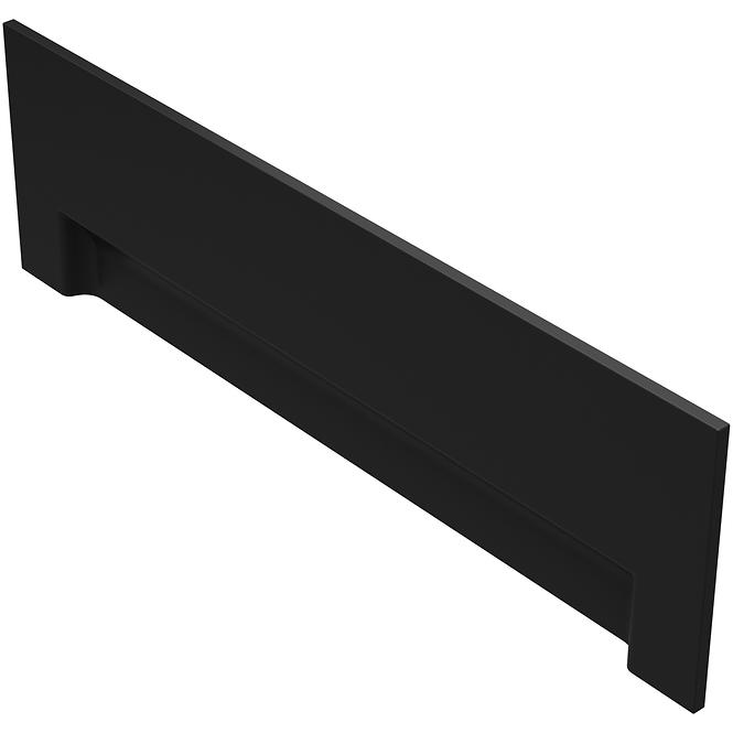 Obklad vane Dora 160x56 čelo čierna matná