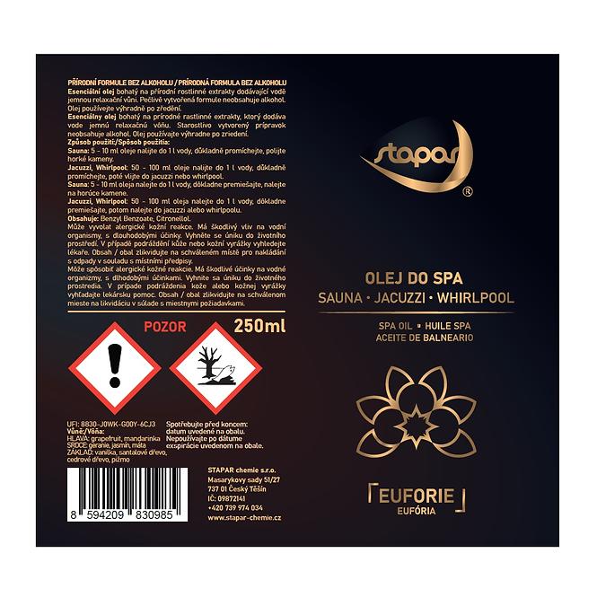 Olej do Spa bazénov 250ml Euforia