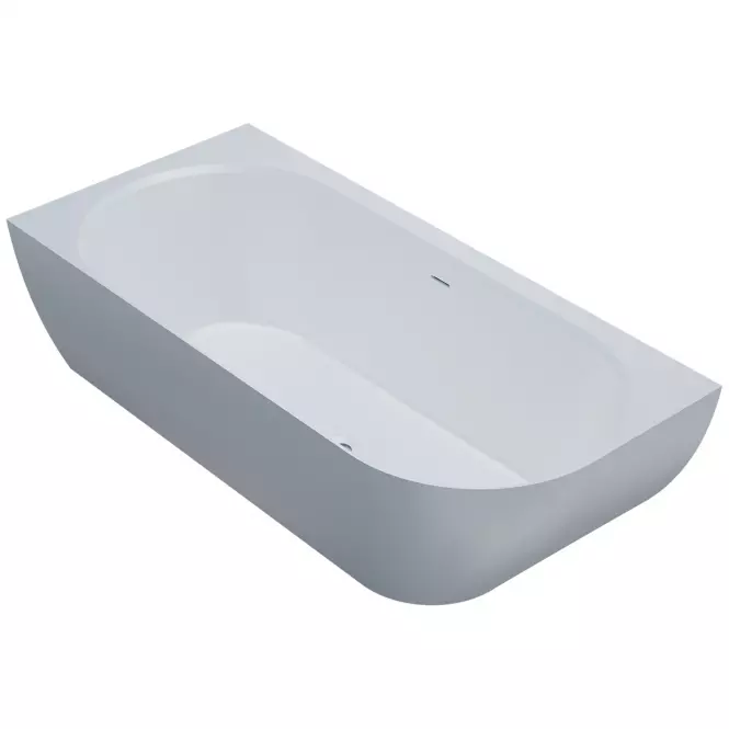 Vaňa Nelza 175x82 konglomerát pravý biela matná