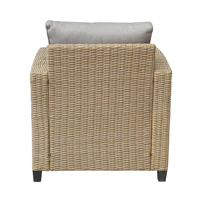 Kreslo technorattan Stockholm natural,4
