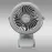 Ventilátor Clip VO2547 Grey