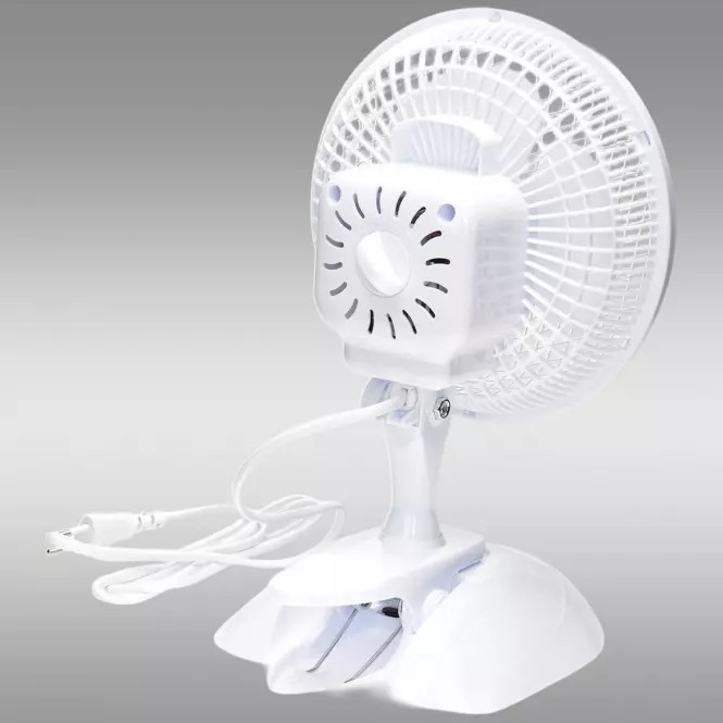 Ventilátor Table  EKW517 White 6” 2in1