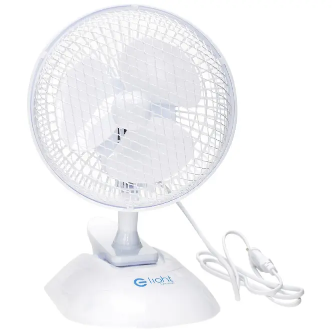 Ventilátor Table  EKW517 White 6” 2in1,8