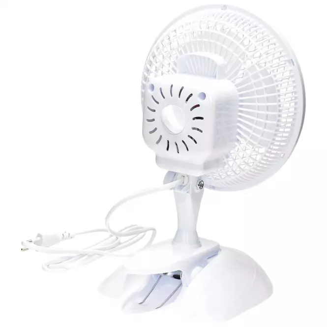 Ventilátor Table  EKW517 White 6” 2in1