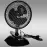 Ventilátor Table EKW524 Black 6” 2in1