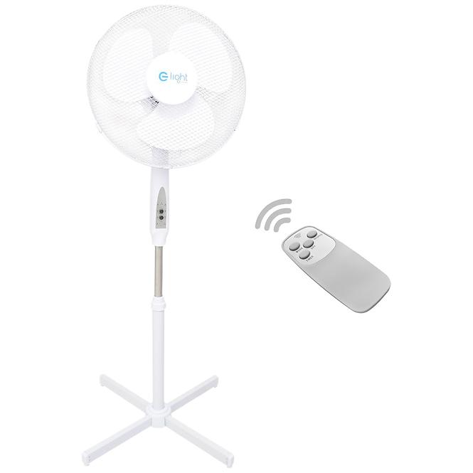 Ventilátor EKW562 White s diaľkovým ovládaním 16”,4