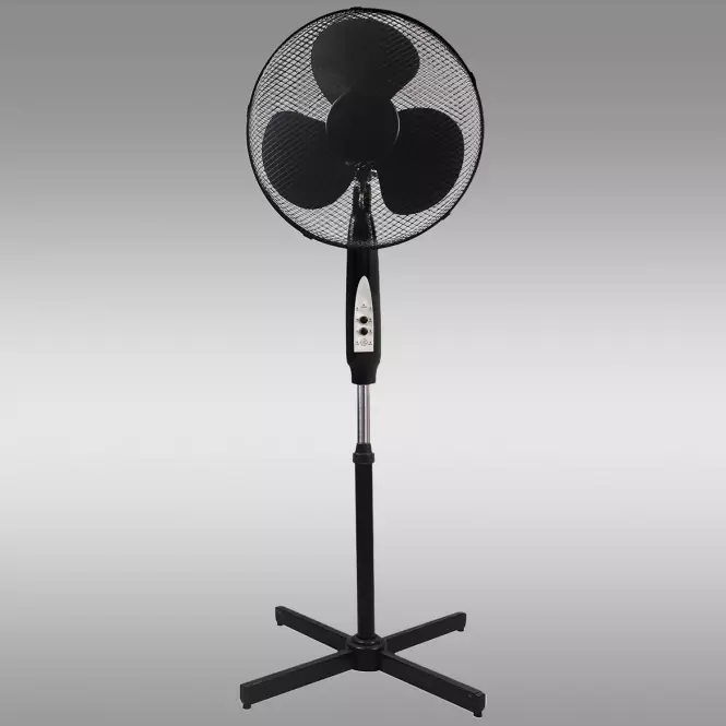 Ventilátor EKW535 Black s diaľkovým ovládaním 16”