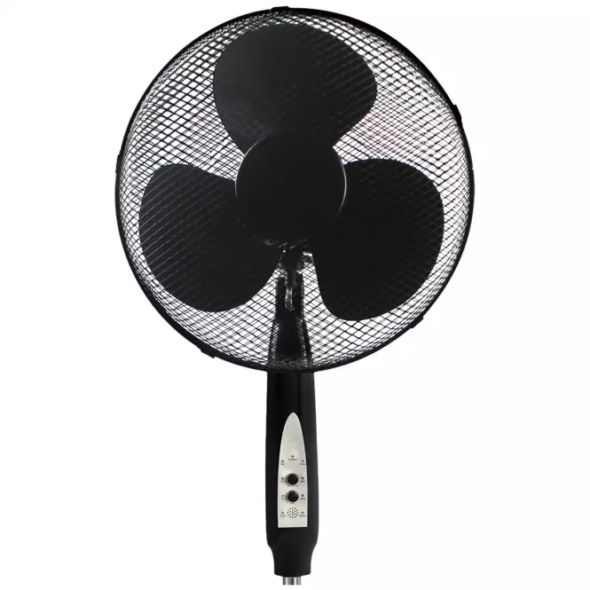 Ventilátor EKW535 Black s diaľkovým ovládaním 16”