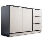 Komoda Duarte 2d3s Kašmír / Čierna