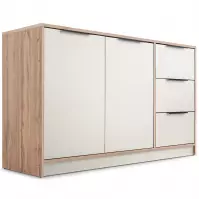 Komoda Duarte 2d3s Kašmír / Dub Wotan