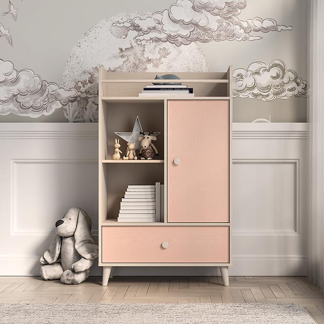 Komoda Mevel 04 Púštny Piesok/Millenial Pink