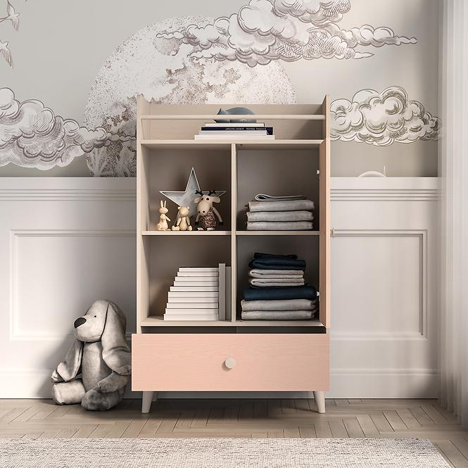 Komoda Mevel 04 Púštny Piesok/Millenial Pink