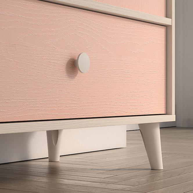 Komoda Mevel 04 Púštny Piesok/Millenial Pink