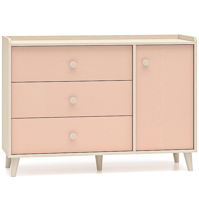 Komoda Mevel 05 Púštny Piesok/Millenial Pink